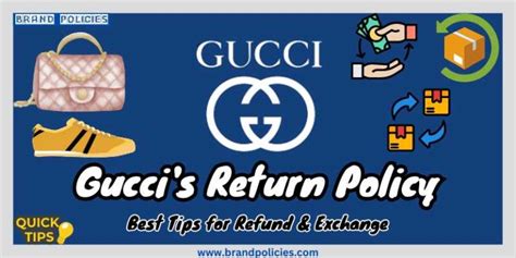 gucci international return policy|gucci refund policy.